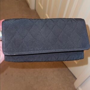 Vera Bradley Black Quilted Wallet